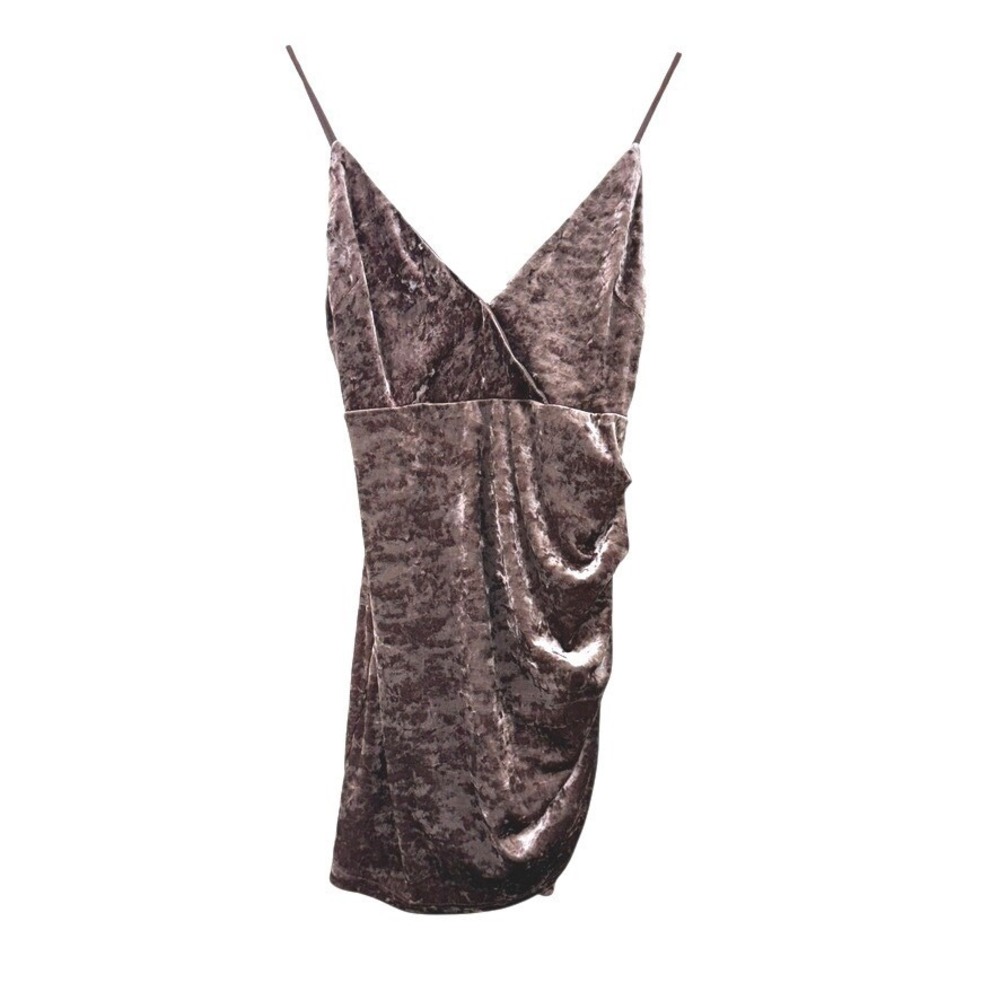 Babydoll Velvet Mini Dress Juniors‎ M Cocktail Party Y2K Sexy Hoco Party Club